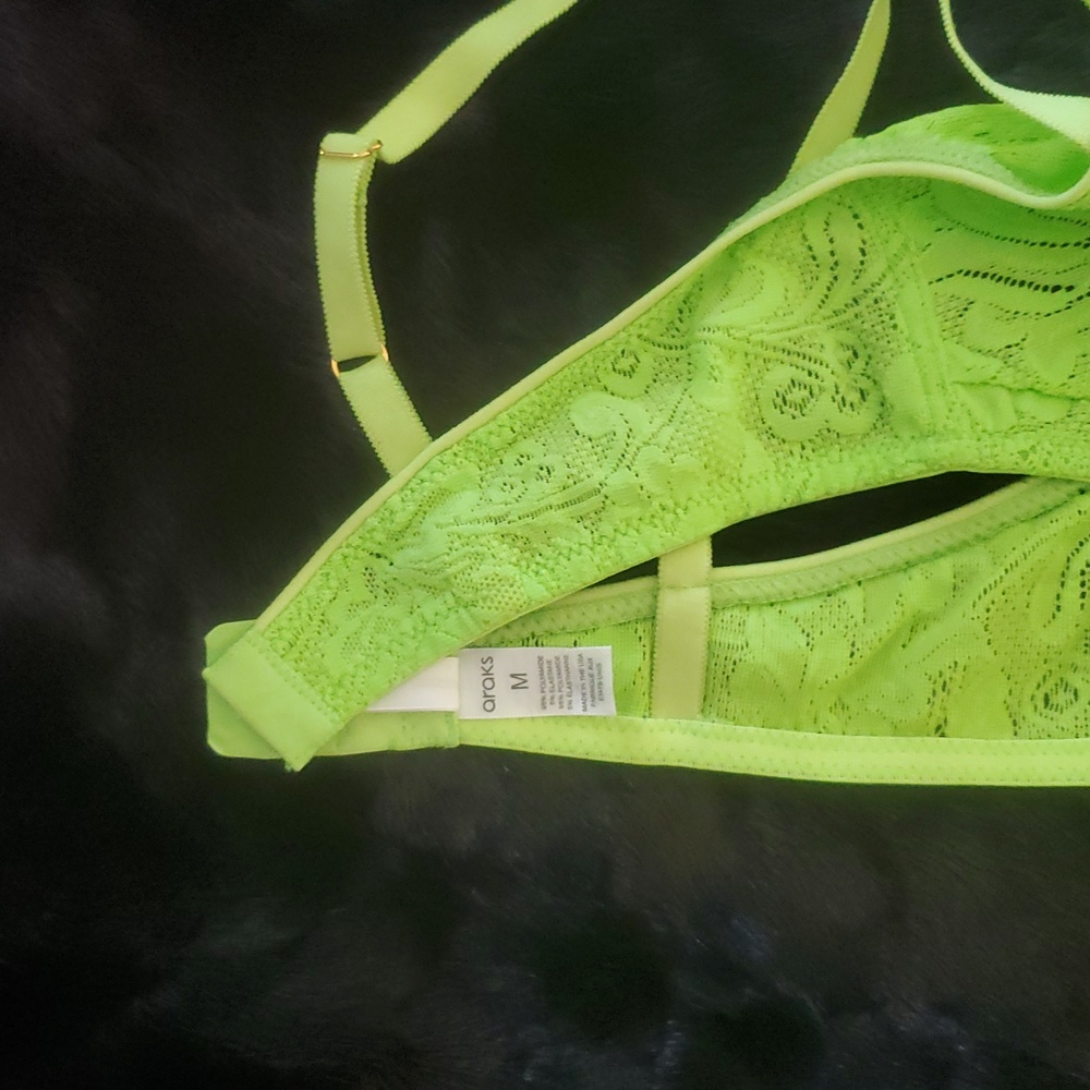 Araks Tamara Bralette / Sz: Medium In Light Green View 5